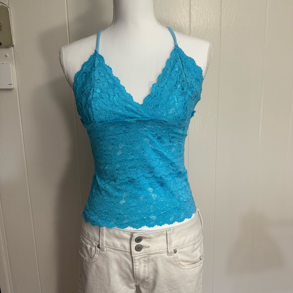 Rue 21 Blue Lace Women’s Top